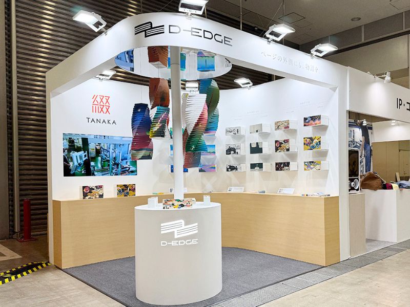 コンテンツ東京2026田中手帳D-EDGEブースの様子